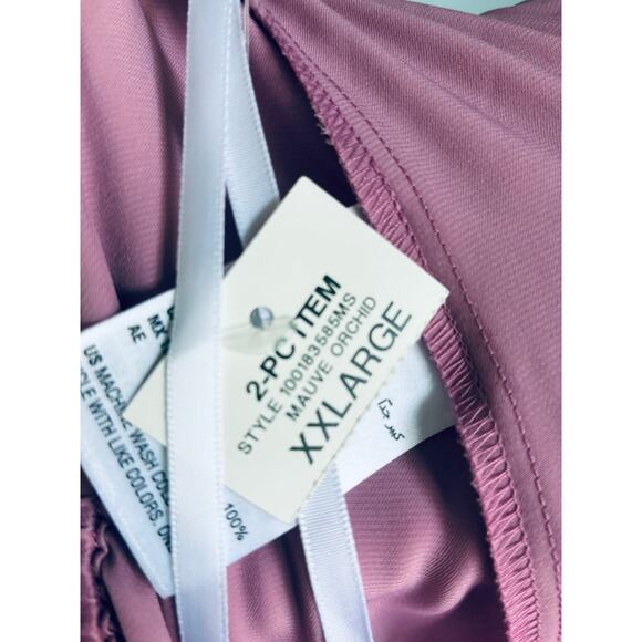 XXL State Of Day Intimates Mauve Orchid Pajama Set NWT - Picture 10 of 11